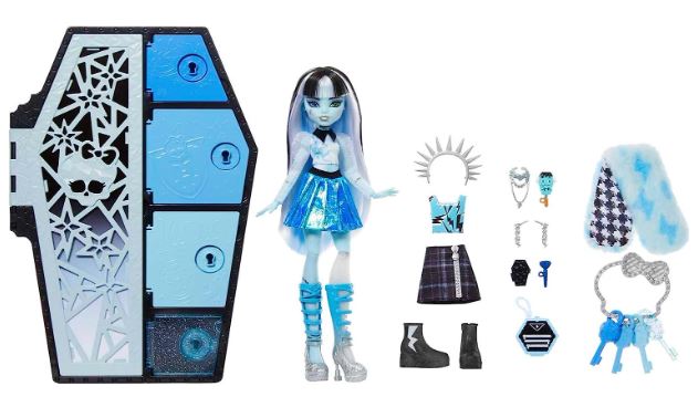 MONSTER HIGH - SKULLTIMATE SECRETS - FRANKIESTEIN FASHION FIGURE SERIES 2 - FEAR IDESCENT