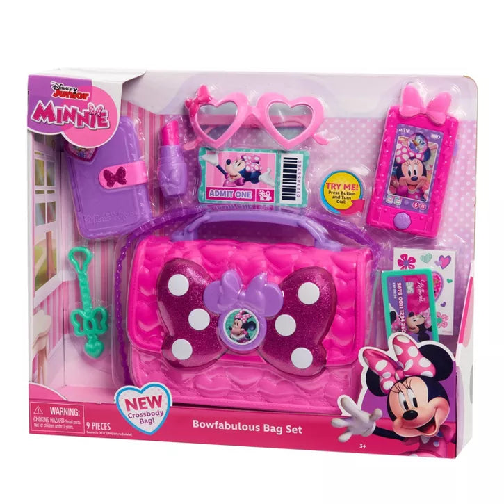 MINNIE MOUSE BOWFABULOUS BAG SET - 7 PIECE