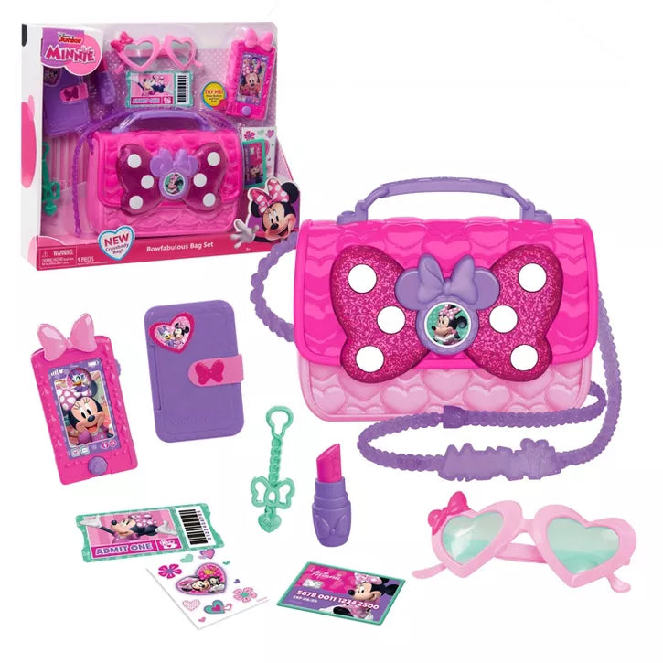 MINNIE MOUSE BOWFABULOUS BAG SET - 7 PIECE