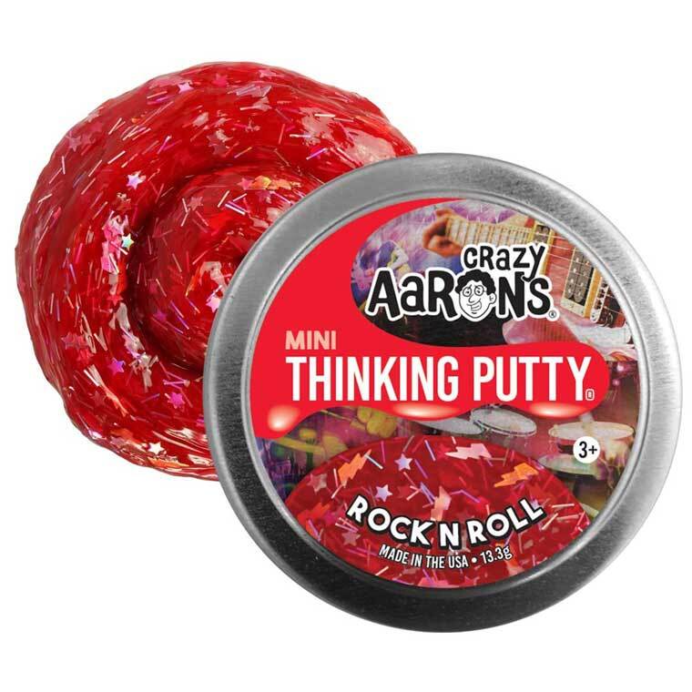 AARON'S THINKING PUTTY MINI 2 INCH - ROCK N ROLL