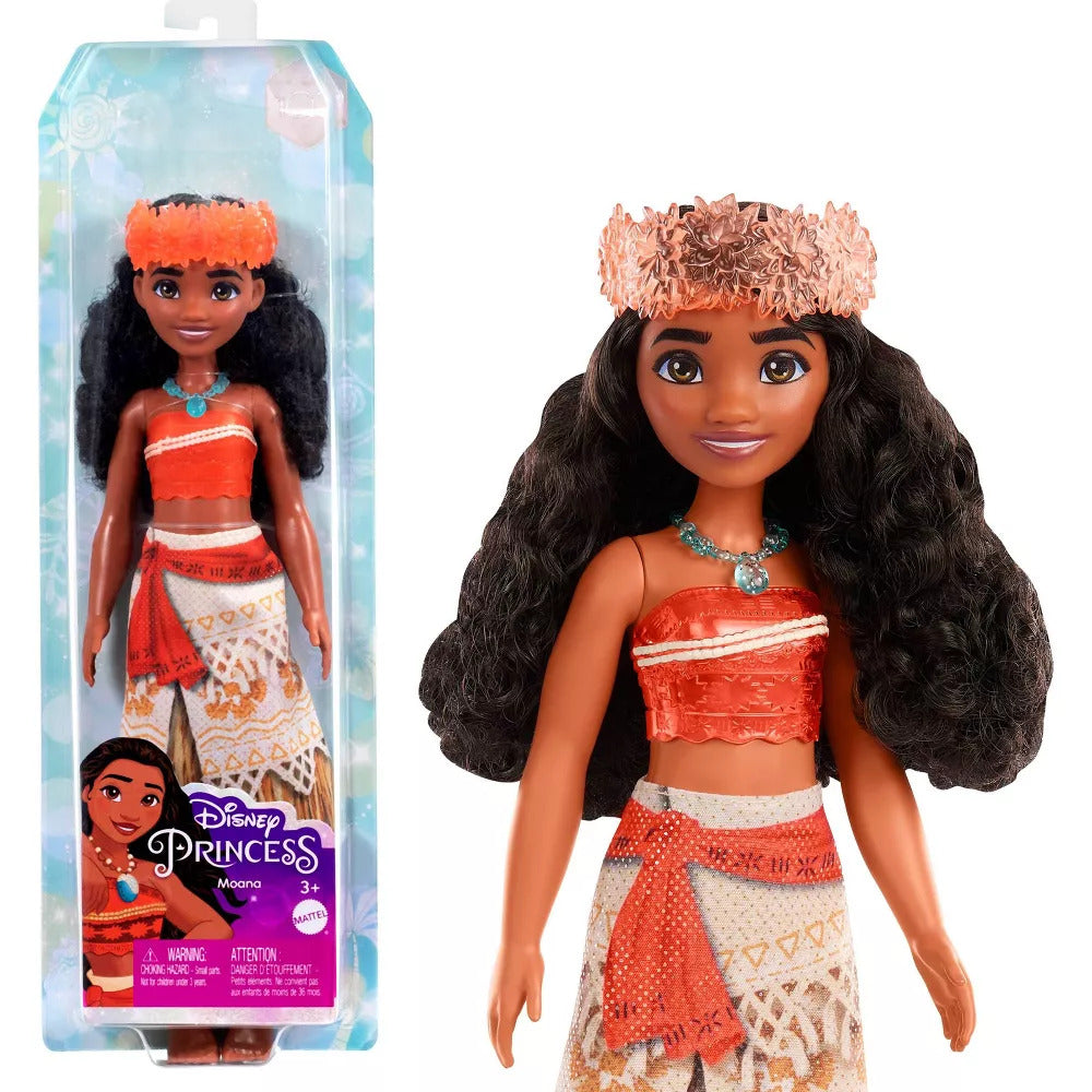 DISNEY PRINCESS 100 YEARS CELEBRATION - MOANA WITH FLOWER CROWN DOLL