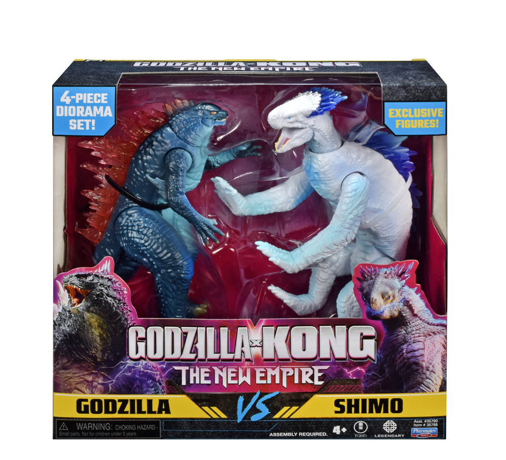 GODZILLA X KONG - THE NEW EMPIRE 2 PACK GODZILLA VS SHIMO