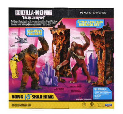 GODZILLA X KONG - THE NEW EMPIRE 2 PACK KONG VS SKAR KING