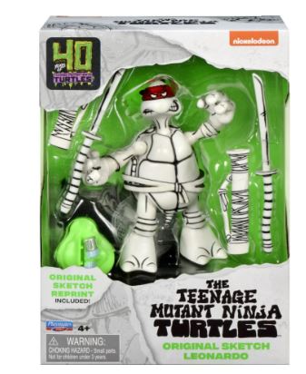 TEENAGE MUTANT NINJA TURTLES - 40TH ANNIVERSARY ORIGINAL SKETCH - LEONARDO