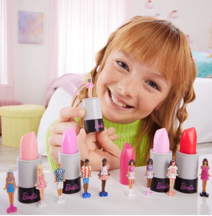 MINI BARBIE LAND - BARBIE LIPSTICK REVEAL ASSORTED COLOURS