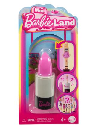 MINI BARBIE LAND - BARBIE LIPSTICK REVEAL ASSORTED COLOURS