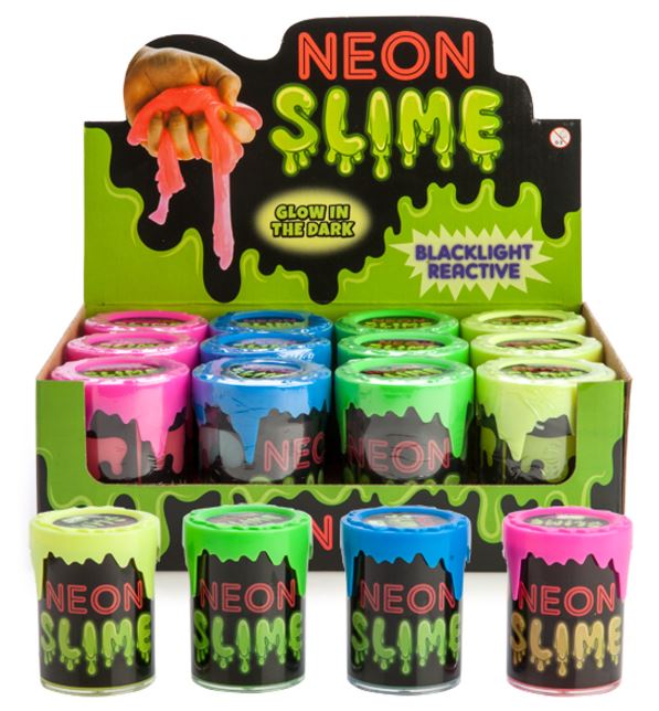 NEON SLIME GLOW IN THE DARK