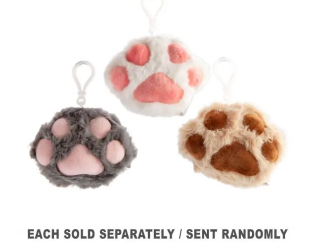 FUREVER PETS PAW KEYCHAINS