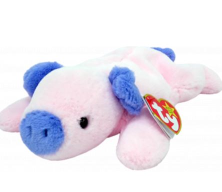 TY BEANIE BABIES - SQUEALER II - PIG