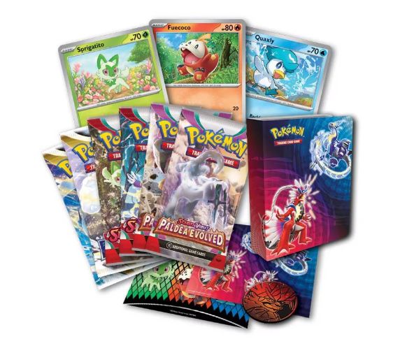 POKEMON TCG SCARLET AND VIOLET COLLECTOR'S CHEST 2023