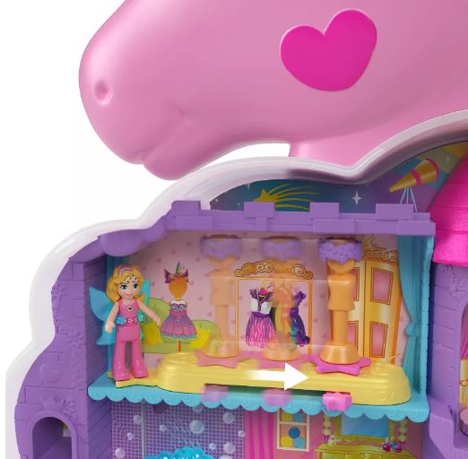 POLLY POCKET - RAINBOW UNICORN SALON