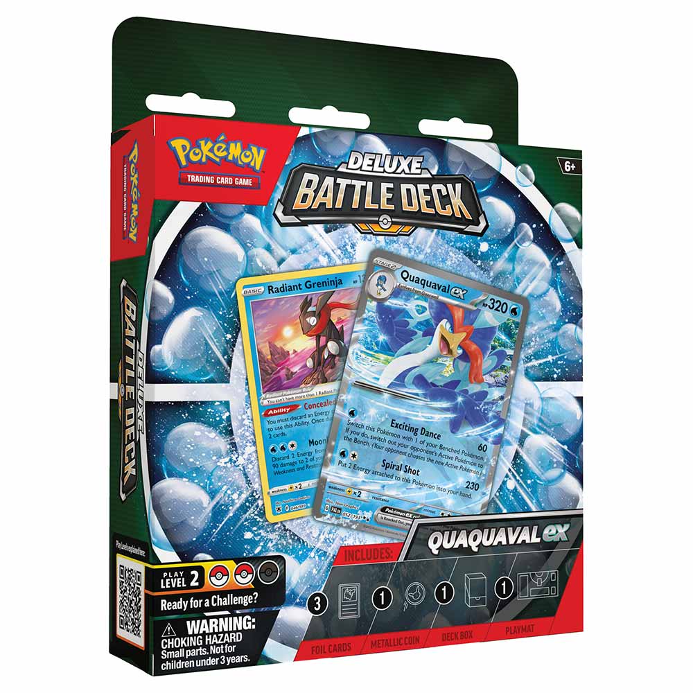 POKEMON - DELUXE BATTLE DECK-QUAQUAVAL EX