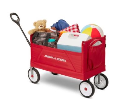 RADIO FLYER EZ FOLD WAGON WITH CANOPY