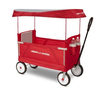 RADIO FLYER EZ FOLD WAGON WITH CANOPY