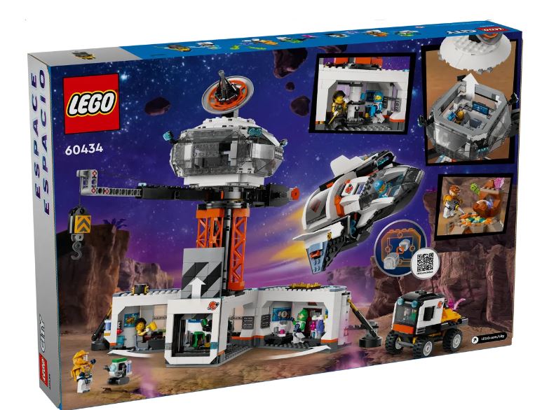 LEGO 60434 CITY - SPACE BASE AND ROCKET LANUCHPAD