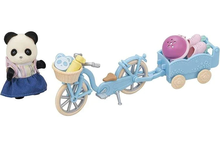 SYLVANIAN FAMILIES - CYCLE AND SKATE SET PANDA GIRL