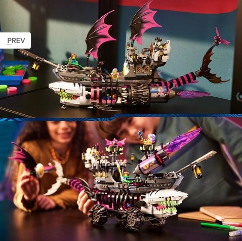 LEGO 71469 DREAMZZZ - NIGHTMARE SHARK SHIP