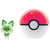 POKEMON CLIP 'N' GO - SPRIGATITO AND POKE BALL