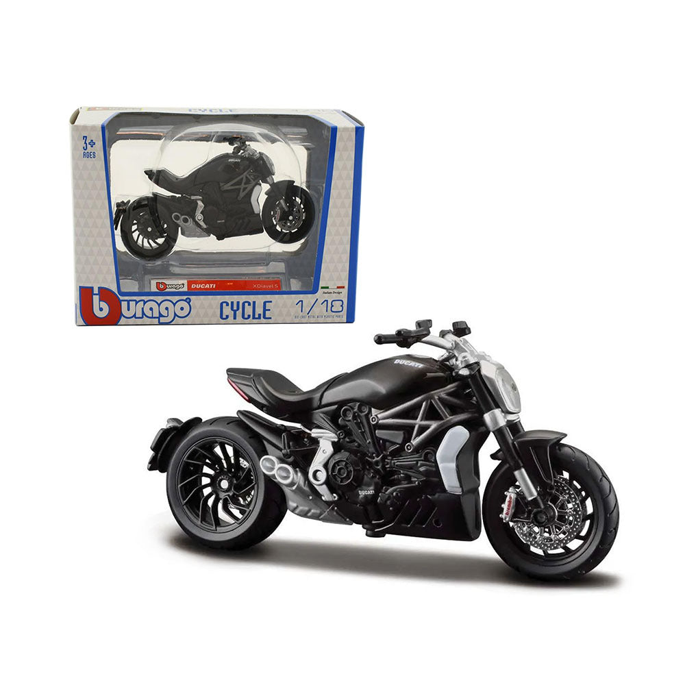 BBURAGO 1:18 MOTORCYCLE ASSORTMENT