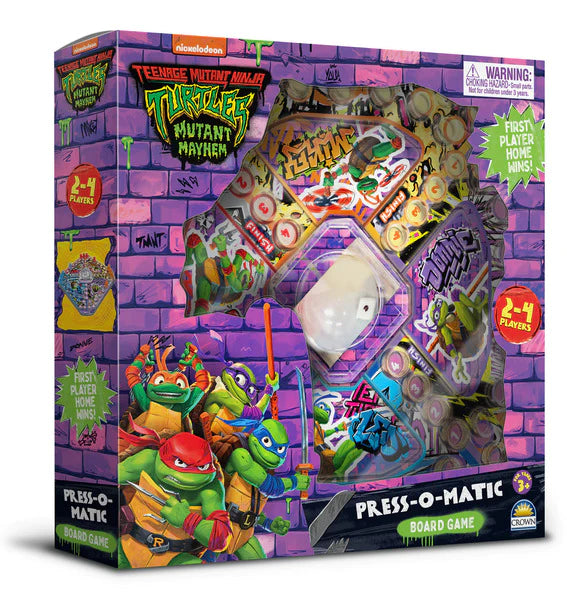 TEENAGE MUTANT NINJA TURTLES - MUTANT MAYHEM PRESS-O-MATIC GAME