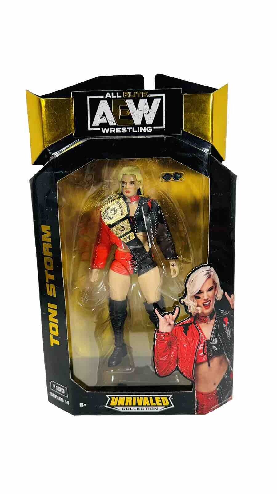 ALL ELITE WRESTLING UNRIVALED #130 TONI STORM ACTION FIGURE