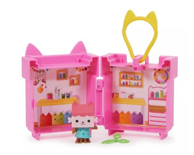 GABBY'S DOLLHOUSE CLIP ON PLAYSET BABY BOX PINK