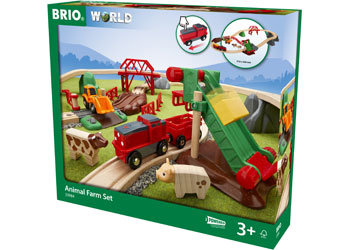 BRIO - ANIMAL FARM SET 30 PIECES