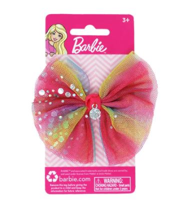 BARBIE RAINBOW FANTASY TULLE HAIR BOW