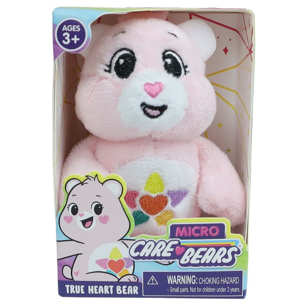 MICRO CARE BEARS PLUSH - TRUE HEART BEAR