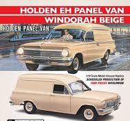 CLASSIC CARLECTABLES 1:18 HOLDEN EH PANEL VAN – WINDORAH BEIGE