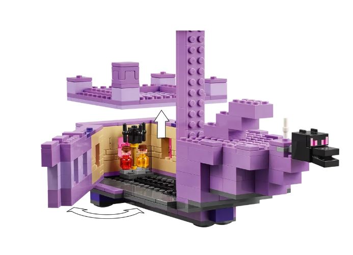 LEGO 21264 MINECRAFT - THE ENDER DRAGON AND THE END SHIP
