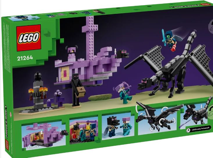 LEGO 21264 MINECRAFT - THE ENDER DRAGON AND THE END SHIP