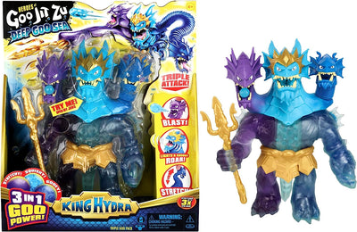 HEROES OF GOO JIT ZU - DEEP GOO SEA - KING HYDRA TRIPLE GOO PACK