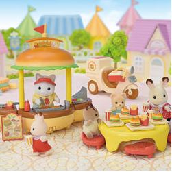 SYLVANIAN FAMILIES - HANBURGER STAND