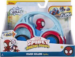 SPIDEY N FRIENDS POWER ROLLERS FEATURE VEHICLE - SPIDEY