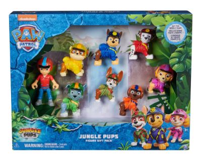 PAW PATROL JUNGLE PUPS - FIGURE GIFT PACK