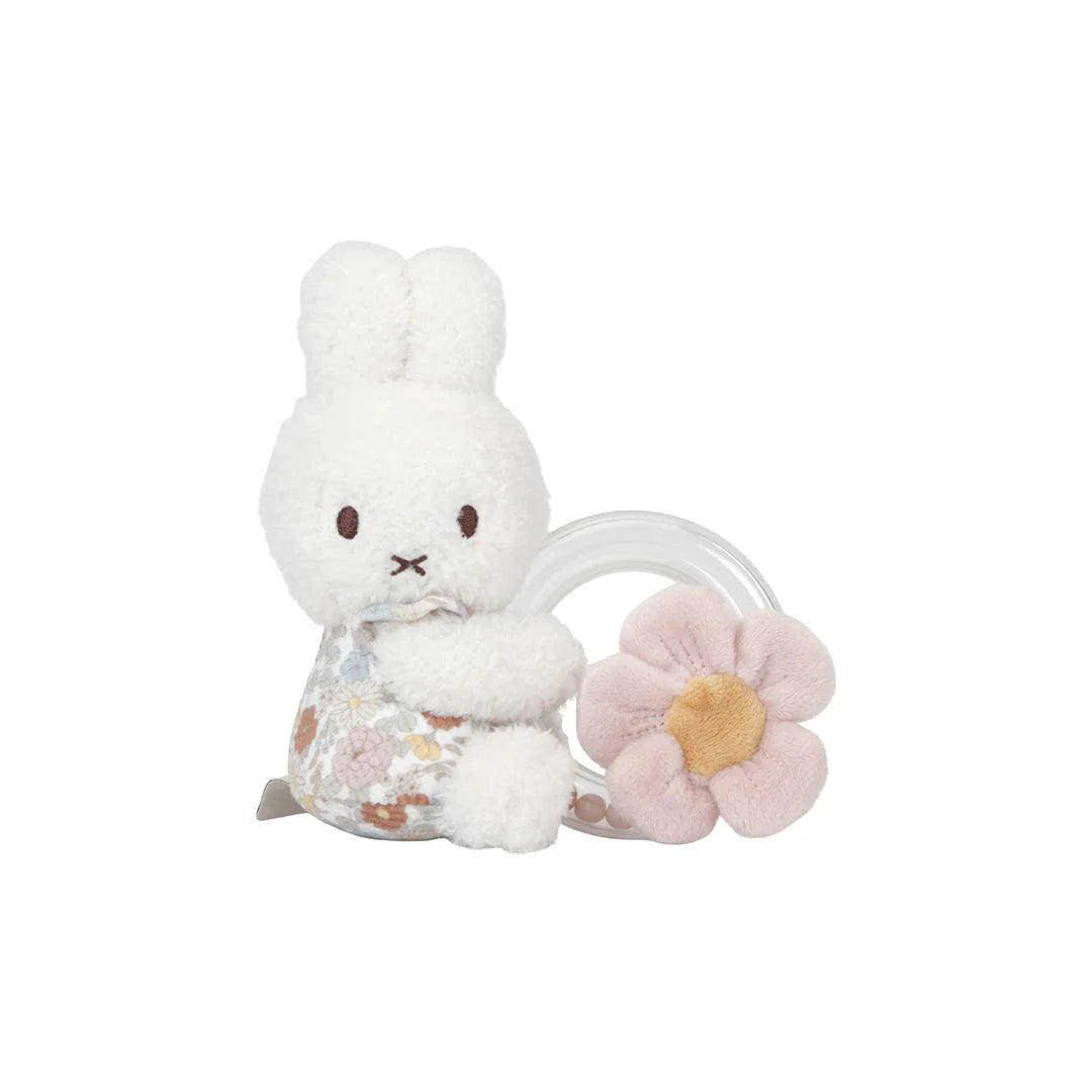 MIFFY VINTAGE FLOWER - RING RATTLE