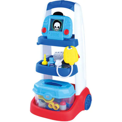 PLAYGO MY MEDICAL TROLLEY B/O