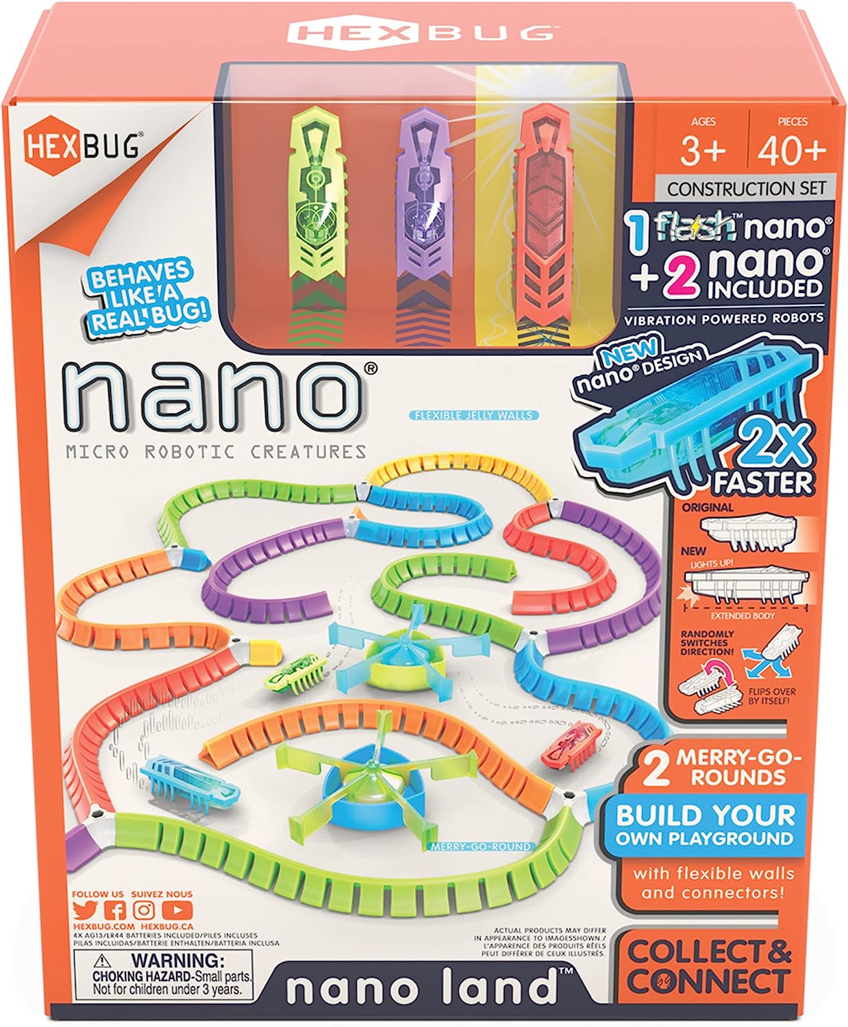 HEXBUG FLASH NANO LAND SMALL SET