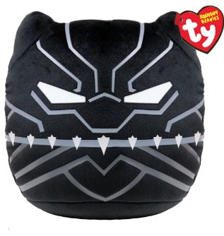 TY SQUISHY BEANIES - MARVEL BLACK PANTHER 25CM PLUSH