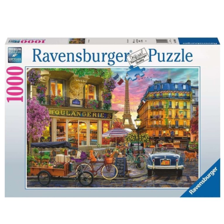 RAVENSBURGER PARIS AT DAWN 1000 PIECE PUZZLE