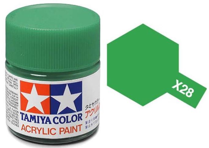 TAMIYA ACRYLIC MINI X-28 PARK GREEN