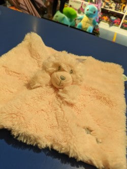 30CM BEAR BLANKET PINK