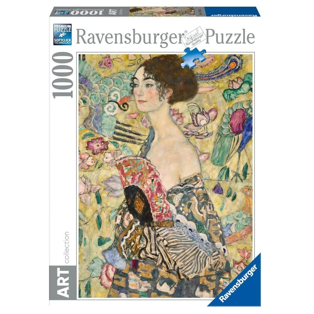 RAVENSBURGER 176342 - LADY WITH A FAN 1000 PIECE PUZZLE
