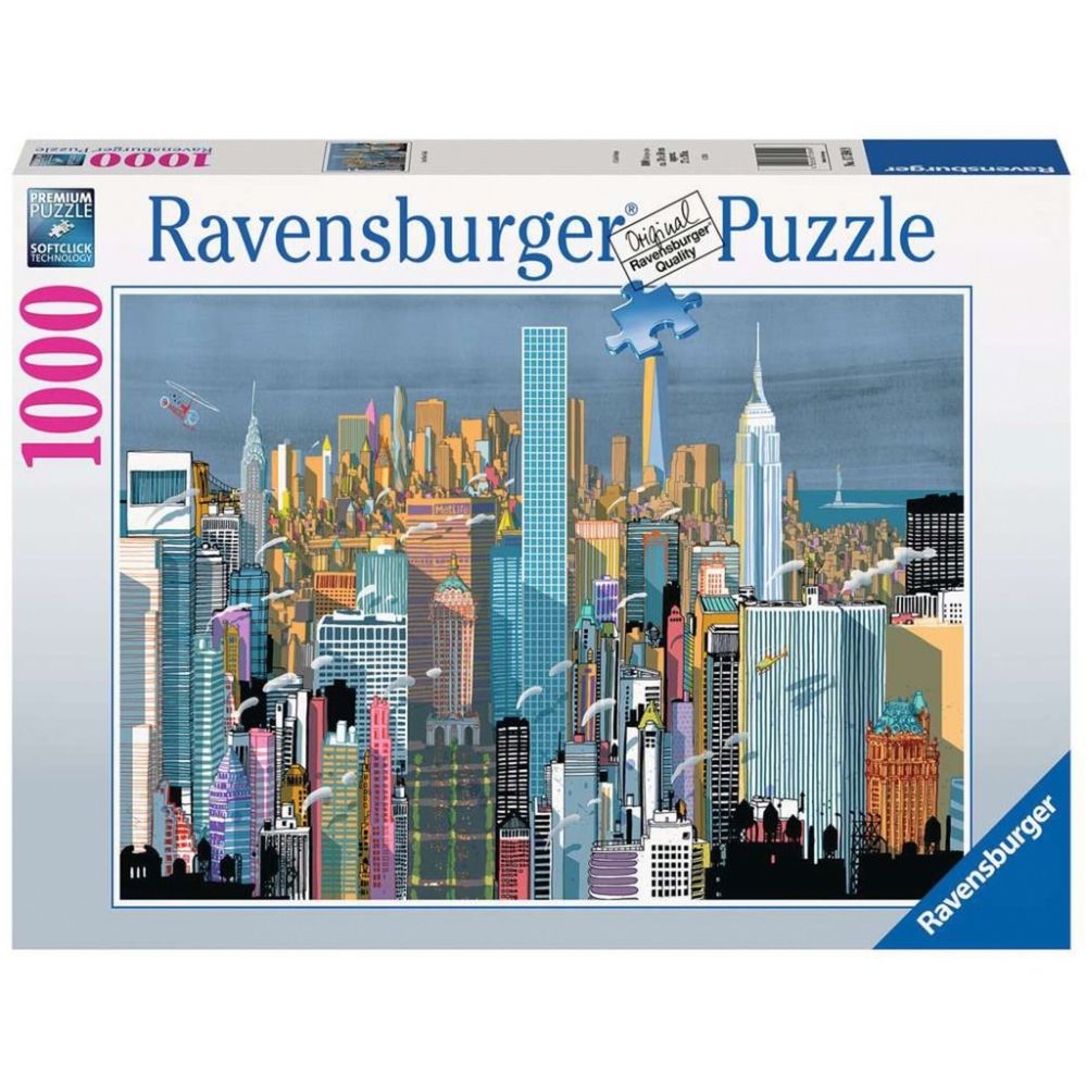 RAVENSBURGER 175949 - I AM NEW YORK 1000 PIECE PUZZLE