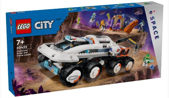 LEGO 60432 - CITY - COMMAND ROVER AND CRANE LOADER