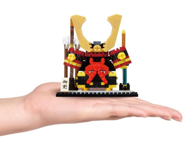 NANOBLOCK SAMURAI HELMET ORNAMENT