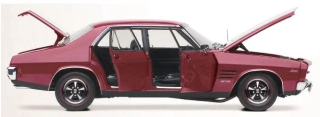 CLASSIC CARLECTABLES 1:18 HOLDEN HQ GTS MONARO - BURGUNDY
