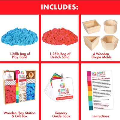 SENSE & GROW - SENSORY SAND PLAY STATION