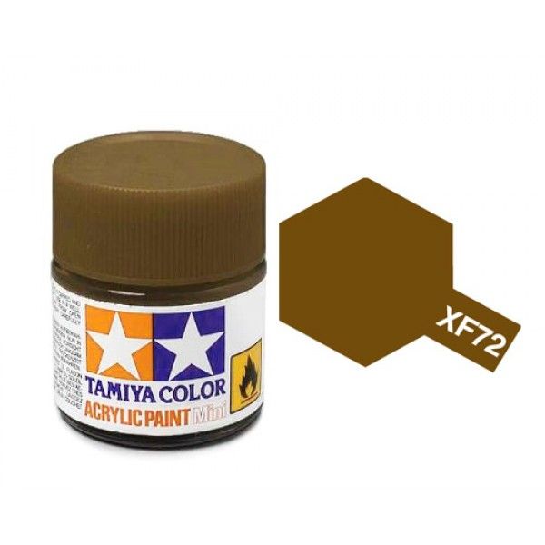 TAMIYA ACRYLIC MINI XF-72 BROWN